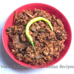 Easy sorpotel recipe in a bowl.