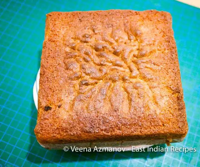 Christmas Cake - Light Fruitcake Recipe - East Indian Recipes