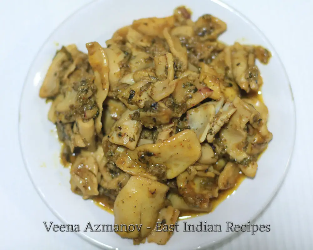 East-Indian Curry with Squid, Calamari or Makli