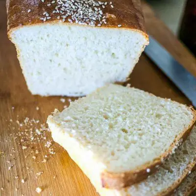 How to make traditional White Bread at home in a loaf pan