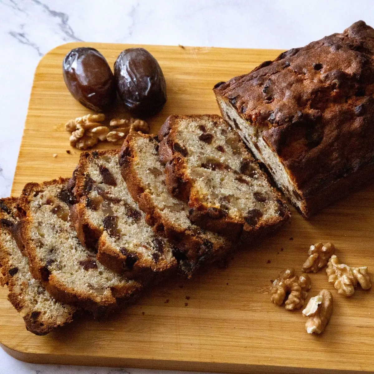 Date and Walnut Cake Recipe (with Semolina) - East Indian Recipes