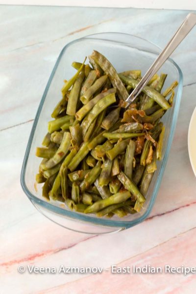 How to make a foogath with cluster beans called gawar