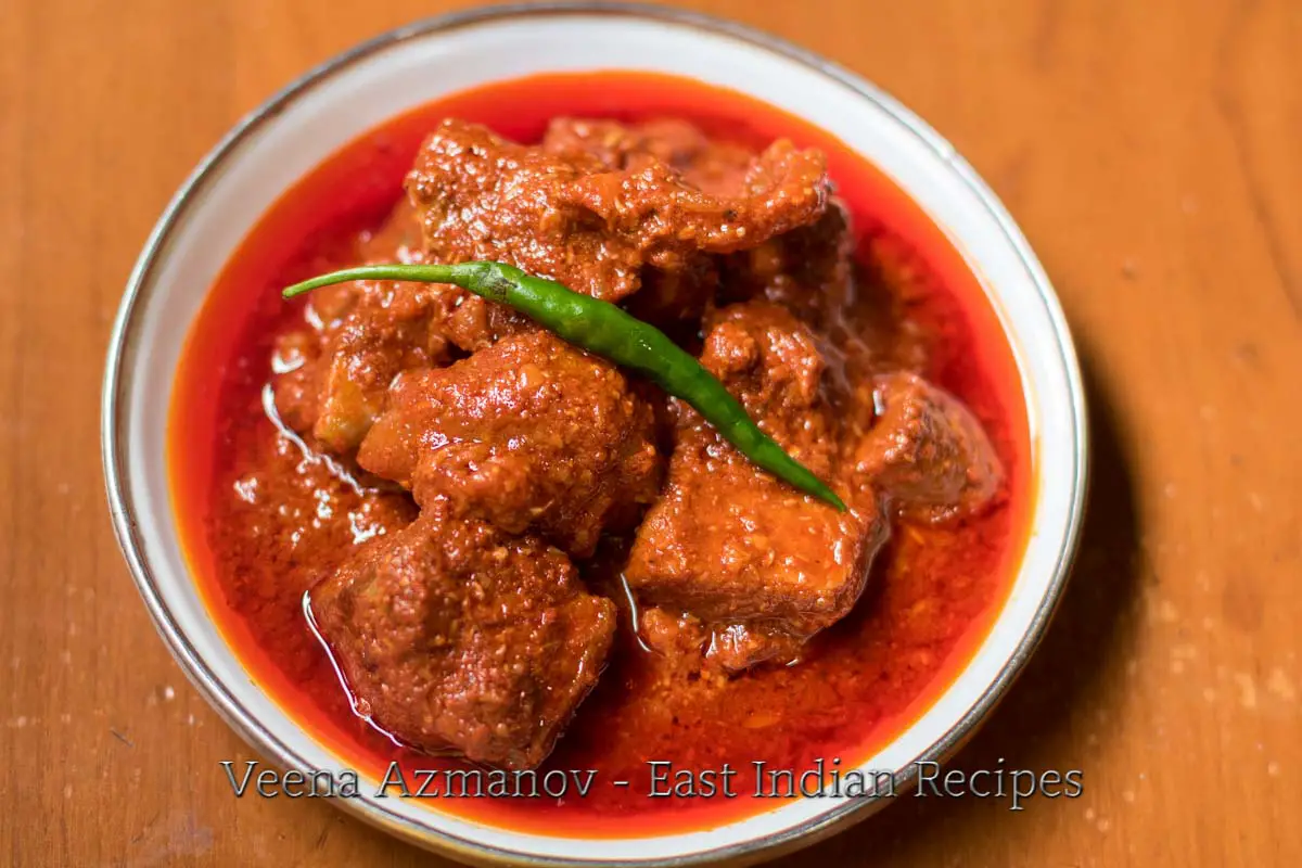 This pork vindaloo is a famous East Indian dish which is full of flavor and loaded with a variety of spices