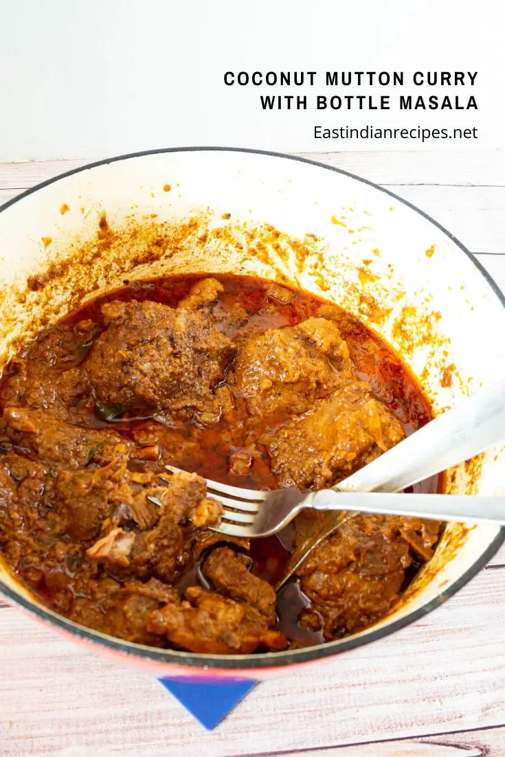 Mutton Coconut Curry - East Indian Mutton Masala - East Indian Recipes