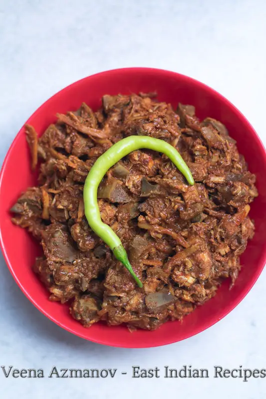 East indian sorptel is a bottle masala dish made using pork or chicken