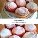 Pinterest image for jam doughnuts