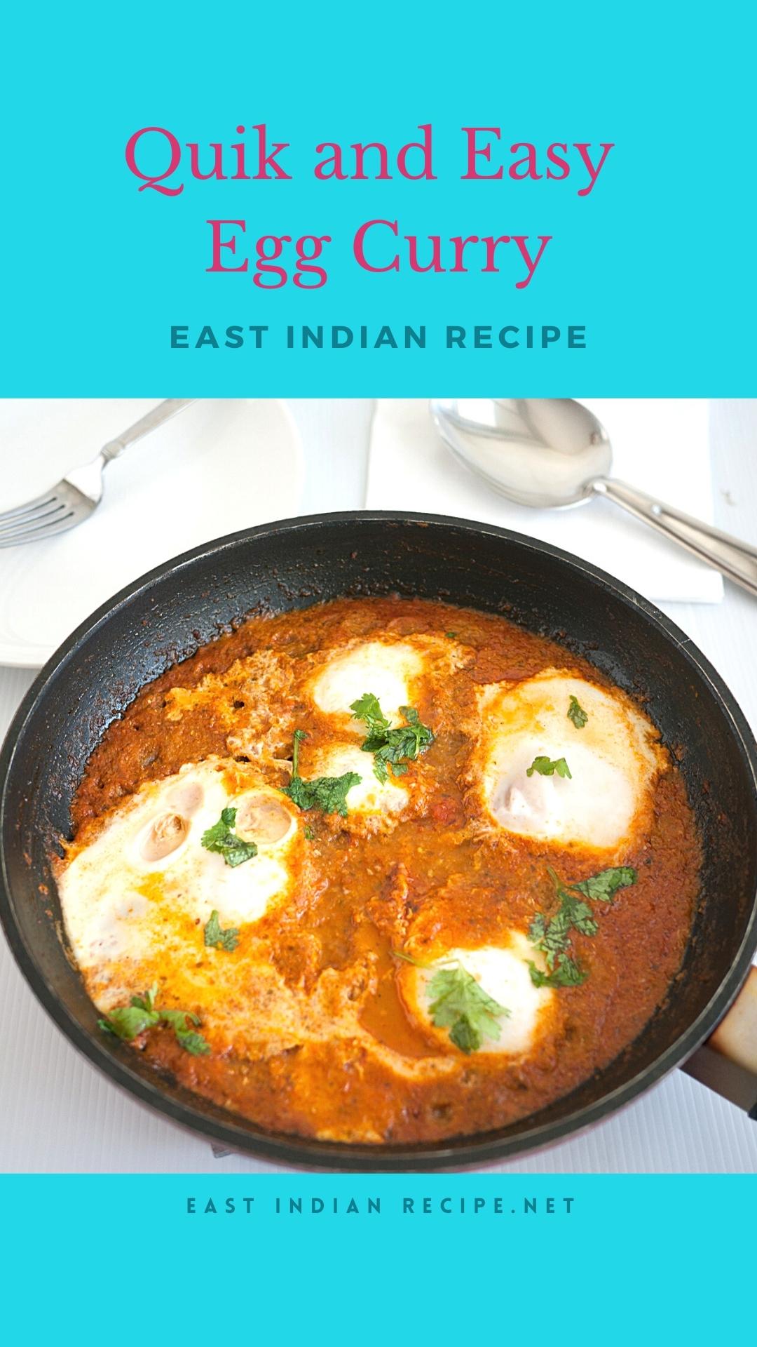 Egg Curry Recipe With East Indian Bottle Masala East Indian Recipes   Easy Egg Curry Recipe30 