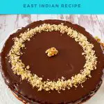 Walnut cake with chocolate Recipe