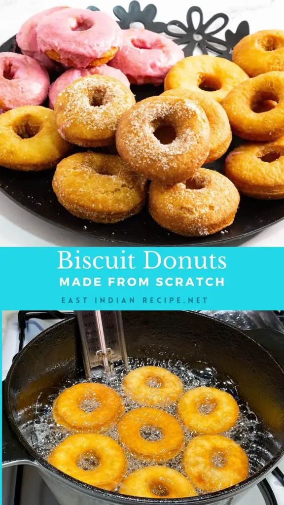 Pinterest image for donuts.