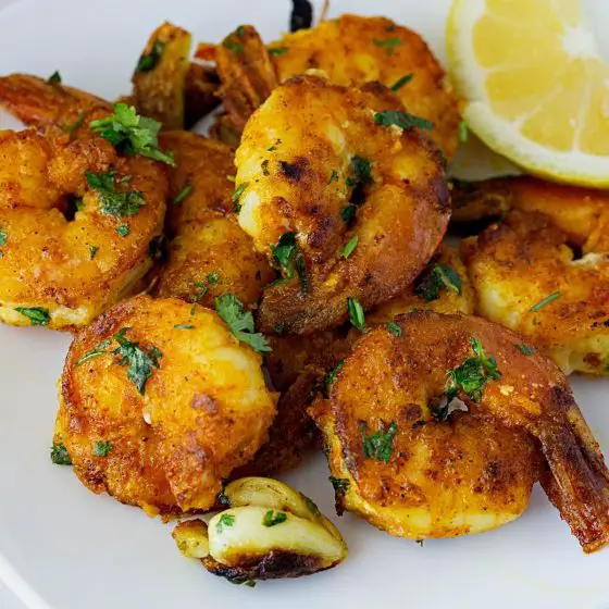 Pan Fried Shrimp Recipe (Easy, Delicious, And Healthy) - East Indian