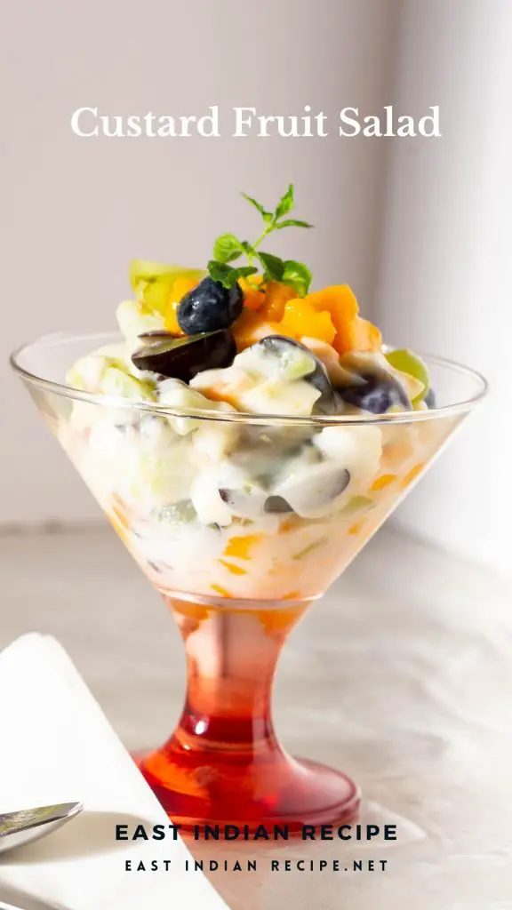 Pinterest image for fruit salad.