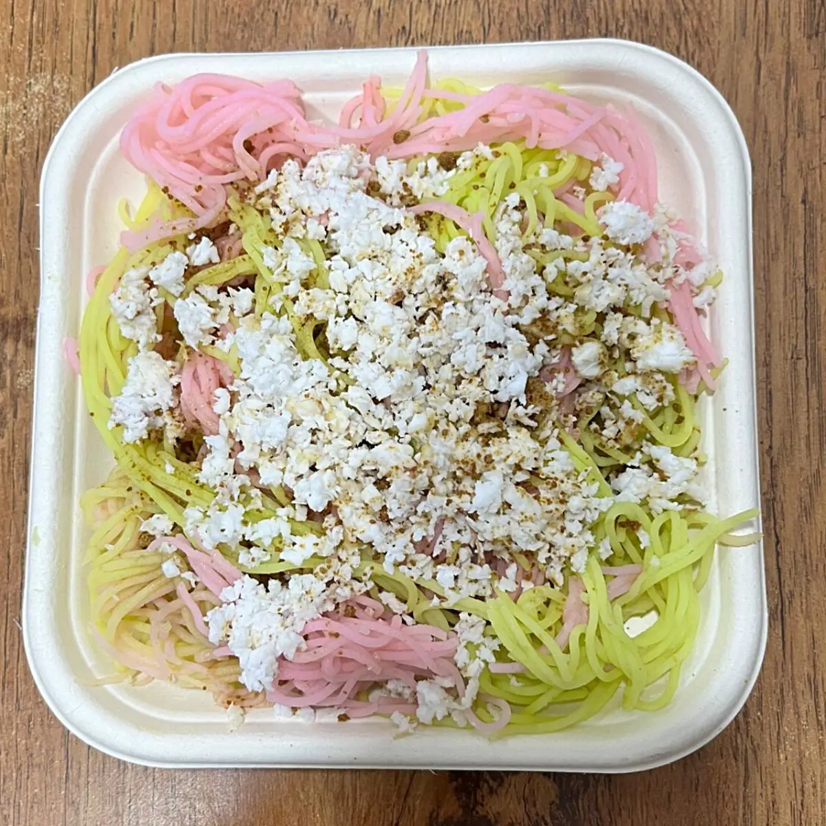 Letri – Rice Vermicelli with Coconut and Jaggery