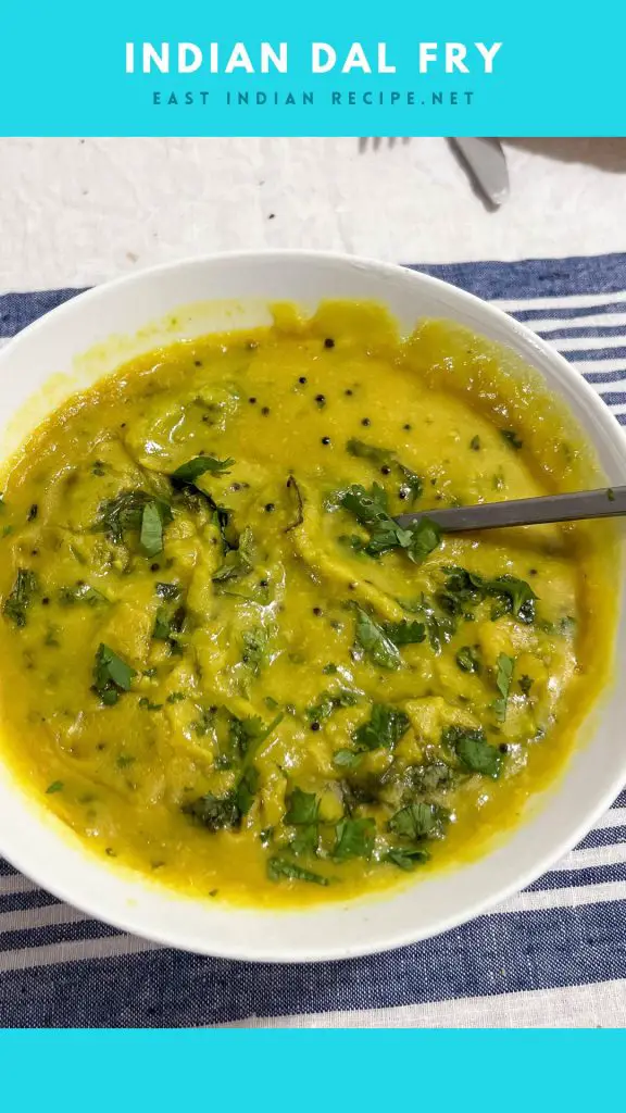 A bowl with yellow lentils.