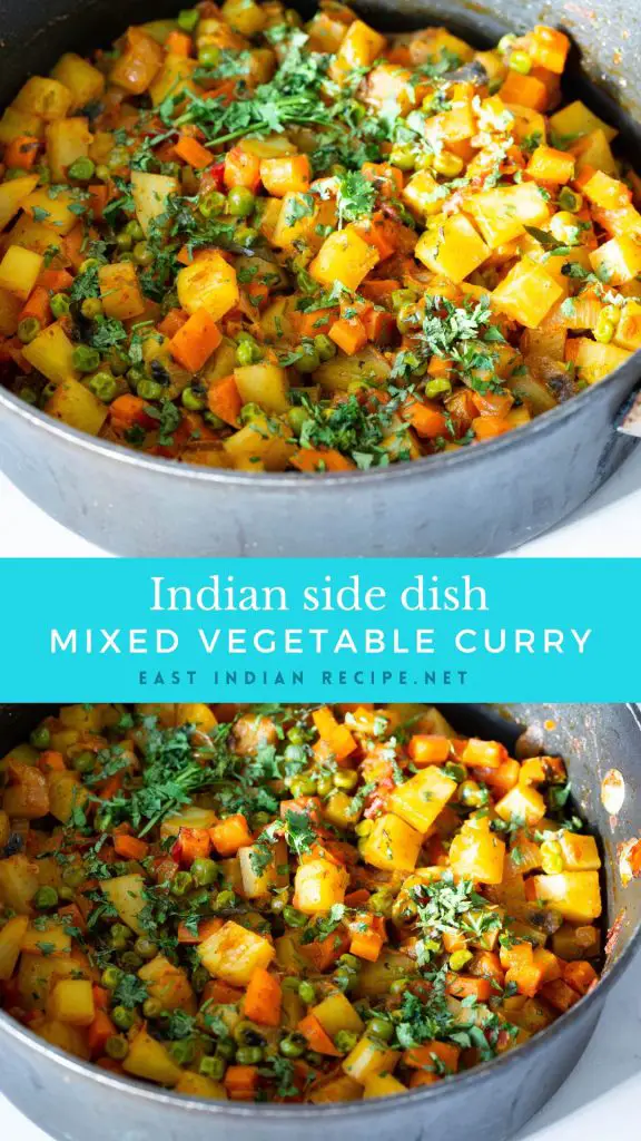 Pinterest image for Indian curry.