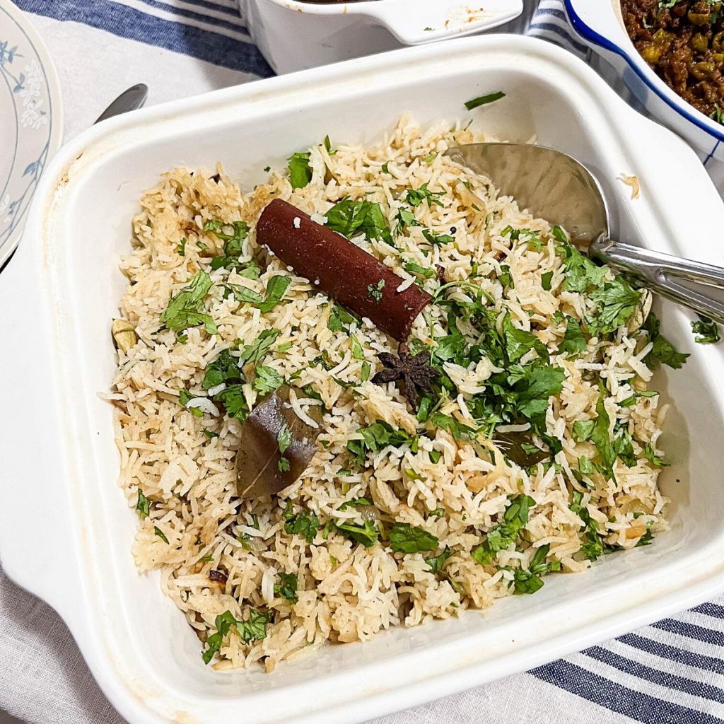 The Secret to Perfectly Cooked Bagara Rice East Indian Recipes